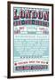 London Tours '54-The Vintage Collection-Framed Giclee Print