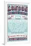 London Tours '54-The Vintage Collection-Framed Giclee Print