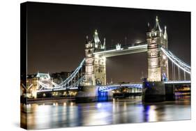 London Tower Bridge across the River Thames-Mohana AntonMeryl-Stretched Canvas