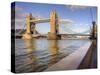 London Tower Bridge River Thames-Veneratio-Stretched Canvas