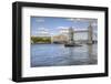 London Tower Bridge River Thames-Veneratio-Framed Photographic Print