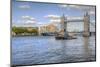 London Tower Bridge River Thames-Veneratio-Mounted Photographic Print