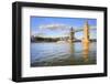 London Tower Bridge River Thames-Veneratio-Framed Photographic Print