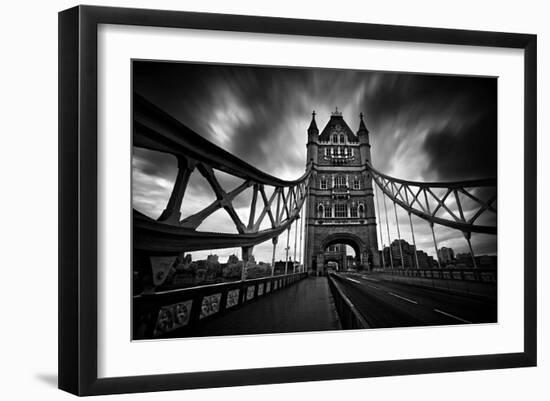London Tower Bridge-Marcin Stawiarz-Framed Art Print