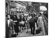 London Train Station During the Outbreak of World War Ii-null-Mounted Photographic Print