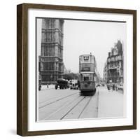 London Tram 1930S-null-Framed Photographic Print