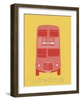 London Transport II-Ben James-Framed Giclee Print