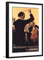London Transport, Underground Conductors Orchestras Instruments, UK, 1920-null-Framed Giclee Print