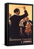 London Transport, Underground Conductors Orchestras Instruments, UK, 1920-null-Framed Stretched Canvas