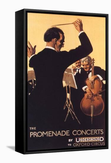 London Transport, Underground Conductors Orchestras Instruments, UK, 1920-null-Framed Stretched Canvas