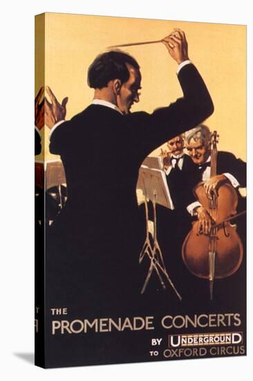 London Transport, Underground Conductors Orchestras Instruments, UK, 1920-null-Stretched Canvas