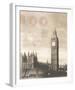 London Travelogue-Ben James-Framed Art Print