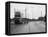 London Trolley Bus-Fred Musto-Framed Stretched Canvas