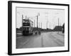 London Trolley Bus-Fred Musto-Framed Photographic Print