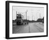 London Trolley Bus-Fred Musto-Framed Photographic Print