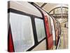 London Tube Train-Toula Mavridou-Messer-Stretched Canvas