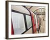 London Tube Train-Toula Mavridou-Messer-Framed Photographic Print