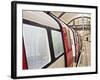 London Tube Train-Toula Mavridou-Messer-Framed Photographic Print