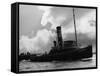 London Tug 1939-null-Framed Stretched Canvas