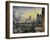 London Twilight from the Adelphi-Christopher Richard Wynne Nevinson-Framed Giclee Print