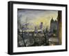 London Twilight from the Adelphi-Christopher Richard Wynne Nevinson-Framed Giclee Print