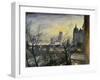 London Twilight from the Adelphi-Christopher Richard Wynne Nevinson-Framed Giclee Print