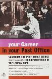 Your Career in Your Post Office-London Typographical Designers-Art Print