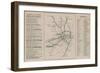 London Underground Map-null-Framed Giclee Print