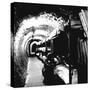 London Underground Tunnels with Bunk Beds, WWII-Toni Frissell-Stretched Canvas