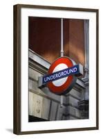 London Underground-Karyn Millet-Framed Photographic Print