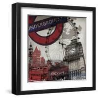 London Underground-Sidney Paul & Co.-Framed Art Print