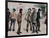 London. Unemployed Workers Who Participated in the Meeting and Raide Stores Picadilly, 1886-null-Framed Giclee Print