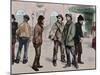 London. Unemployed Workers Who Participated in the Meeting and Raide Stores Picadilly, 1886-null-Mounted Giclee Print