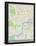 London, United Kingdom Map-null-Framed Poster