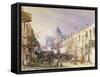 London University from Old Gower Muse, 1835-George Sidney Shepherd-Framed Stretched Canvas