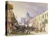 London University from Old Gower Muse, 1835-George Sidney Shepherd-Stretched Canvas