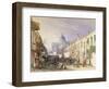 London University from Old Gower Muse, 1835-George Sidney Shepherd-Framed Giclee Print