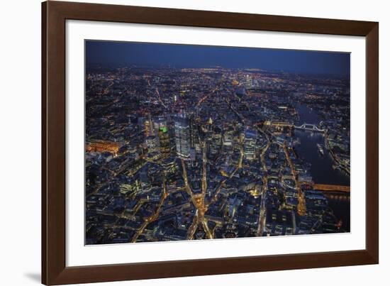 London Vista - Interweave-Jason Hawkes-Framed Giclee Print