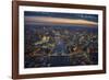 London Vista - The Rush-Jason Hawkes-Framed Giclee Print