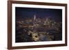 London Vista - The Shard-Jason Hawkes-Framed Giclee Print