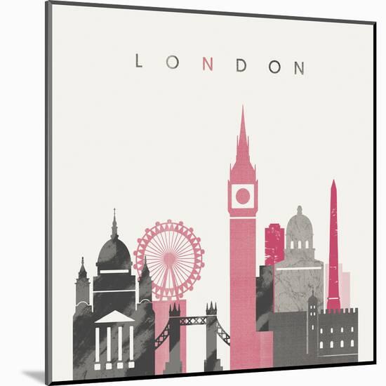 London Vista-Kristine Hegre-Mounted Giclee Print