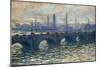 London, Waterloo, 1902-Claude Monet-Mounted Giclee Print