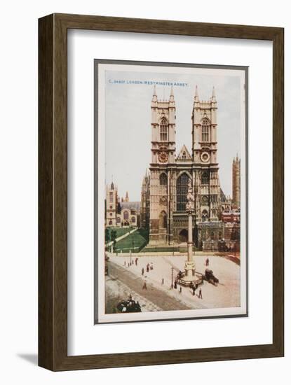 London, West Minster Abbey-null-Framed Art Print