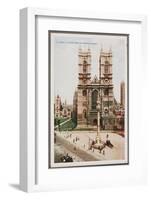 London, West Minster Abbey-null-Framed Art Print