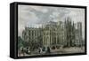 London Westminster Abbey 19th Century Church Street-null-Framed Stretched Canvas