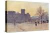 London, Whitehall, 1900-Herbert Marshall-Stretched Canvas