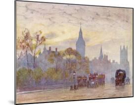 London, Whitehall, 1905-Herbert Marshall-Mounted Art Print