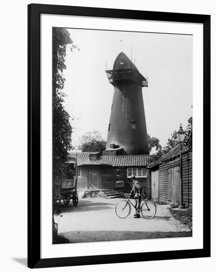 London Windmill-Fred Musto-Framed Photographic Print