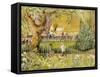 London Zoo, Camels-Mary Kuper-Framed Stretched Canvas