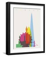 London-Yoni Alter-Framed Giclee Print